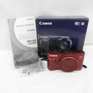 Canon キャノン デジタルカメラ Power Shot パワーショット SX720 HS レッド 中古品