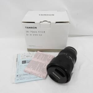 TAMRON タムロン ズームレンズ カメラレンズ 28-75mm F/2.8 Di III VXD G2 Model A063 ソニー Eマウント用 ※保残有 中古品