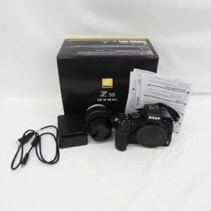 Nikon ニコン ミラーレス一眼レフカメラ Z 50 DX 16-50 VR レンズキット ブラック 中古品