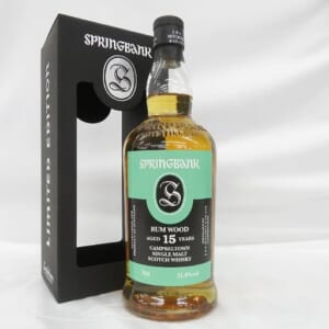 スプリングバンク 15年 ラムウッド 箱付