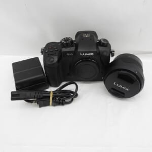 Panasonic パナソニック ミラーレス一眼レフカメラ LUMIX GH5+G VARIO 12-60mm レンズセット ブラック 中古品