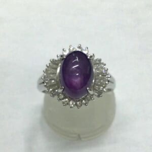サファイアリング 6.72ct