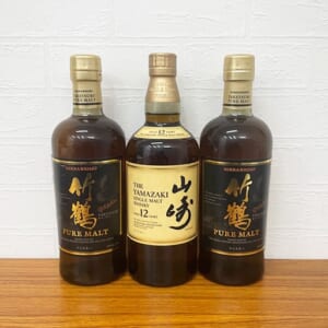 竹鶴 ピュアモルト 700ml 黒旧ラベル など3点