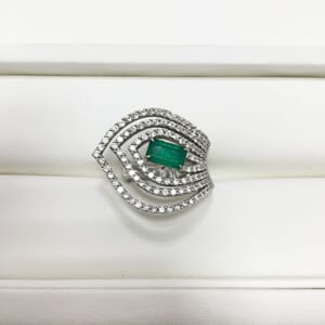 エメラルドリング 1.54ct