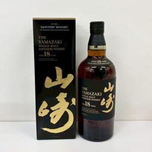 山崎 18年 シングルモルト ホログラムシール有