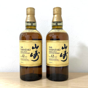 山崎 12年 シングルモルト など2点