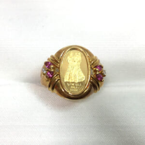 ルビーリング 0.23ct