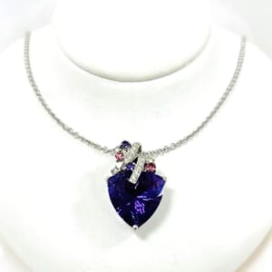 アメシストペンダント 13.63ct