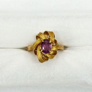ルビーリング 0.81ct