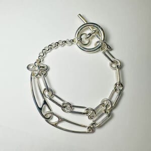 エルメス シェーヌダンクル パンクブレスレット
