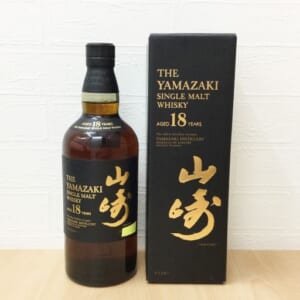 山崎 18年 シングルモルト 旧品 箱ダメージあり