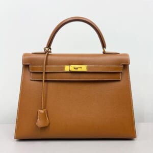 エルメス ケリー 32 ゴールド クシュベル ○Y刻印 ゴールド金具