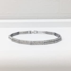 ダイヤモンドブレスレット 1.0ct