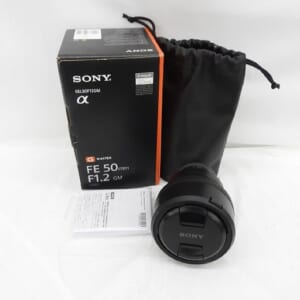 SONY ソニー 交換レンズ カメラレンズ FE 50mm F1.2 GM SEL50F12GM 中古品