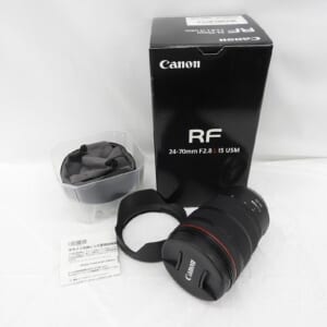 CANON キヤノン カメラレンズ 交換レンズ RF 24-70mm F2.8 L IS USM 中古品