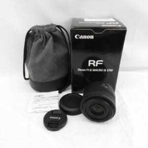 Canon キャノン カメラレンズ 広角・単焦点レンズ RF 35mm F1.8 マクロ IS STM 中古品