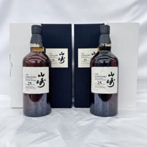 山崎 25年 シングルモルト 完品2本セット