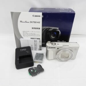 Canon キャノン コンパクトデジタルカメラ Power Shot パワーショット SX730 HS シルバー 中古品