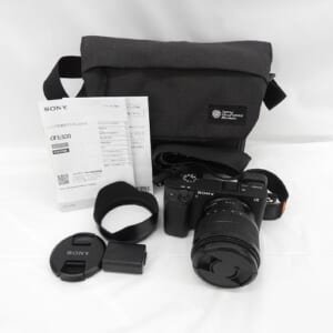 SONY ソニー ミラーレス一眼レフカメラ α6300 ILCE-6300 SEL1018 E 10-18mm レンズキット ブラック 中古品