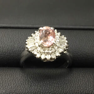 ピンクサファイアリング 1.52ct