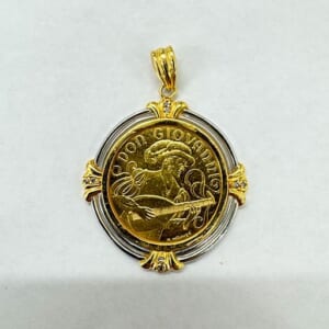 ダイヤモンドネックレストップ 0.08ct