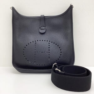 エルメス エヴリンIII PM トリヨン 黒 シルバー金具 056277CK89