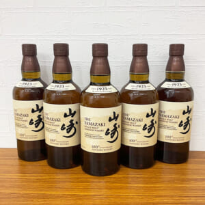 山崎 NV シングルモルト 100周年記念ラベル など5本