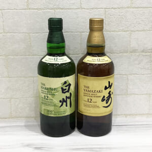 山崎 12年 シングルモルト など2点