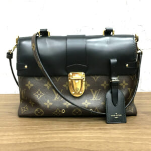 ルイヴィトン モノグラム ワンハンドルフラップバッグMM 2WAY M43125