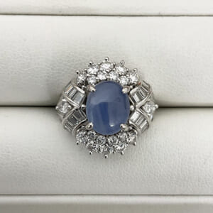 サファイアリング 5.22ct