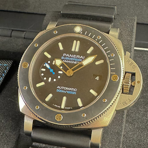 PAM01389 ルミノール 1950 サブマーシブル アマグネティック 3デイズ