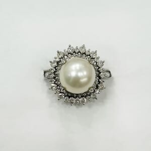 真珠リング 9.5mm