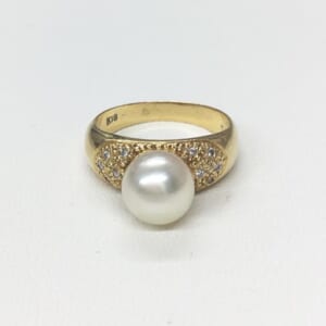 真珠リング 8.1mm