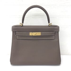 エルメス ケリー 28 トゴ エトゥープ