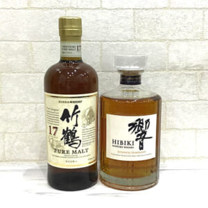 竹鶴 17年 ピュアモルト 箱無し など2点