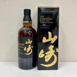 山崎 18年 シングルモルト ホログラムシール有