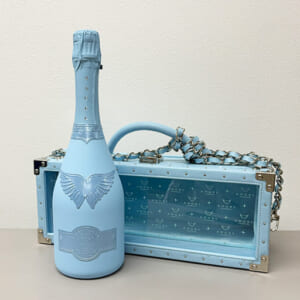 エンジェル ドゥミセック ブルー レザータイプ