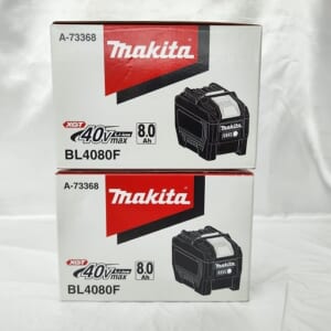 マキタ リチウムイオンバッテリー BL4080F 2台
