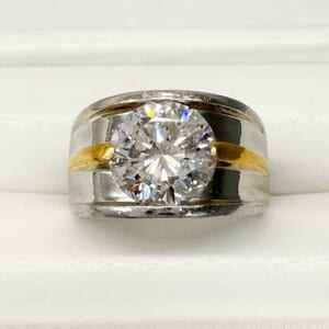ダイヤモンドリング 4.176ct