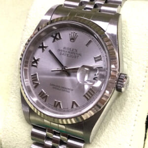 ロレックス デイトジャスト シルバーローマ ジュビリーブレス 16234