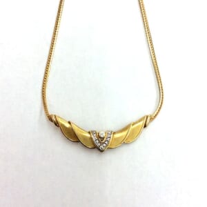 ダイヤモンドネックレス 0.22ct