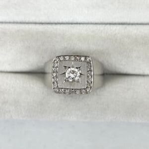 ダイヤモンドリング 0.37ct