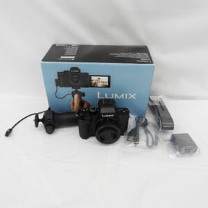 Panasonic パナソニック ミラーレス一眼レフカメラ LUMIX DC-G100V 標準ズームレンズキット トライポッドグリップ付 中古品