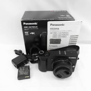 パナソニック ミラーレス一眼レフカメラ LUMIX G DMC-GX7MK2K-K 標準ズームレンズキット 付属品あり 中古品