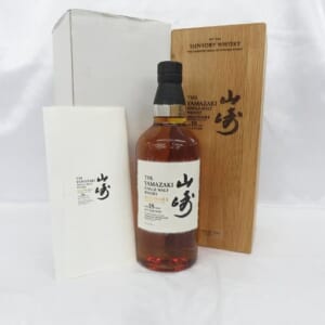 山崎 18年 ミズナラ 2017 エディション 木箱/外箱/冊子付