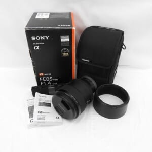 SONY ソニー カメラレンズ 交換レンズ FE 85mm F1.4 GM SEL85F14GM Eマウント用 中古品