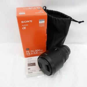 SONY ソニー カメラレンズ ズームレンズ FE 70-300mm F4.5-5.6 G OSS SEL70300G Eマウント 付属品あり 中古品