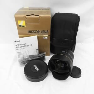 Nikon ニコン カメラレンズ 広角ズームレンズ AF-S NIKKOR 14-24mm f/2.8G ED 付属品あり 中古品