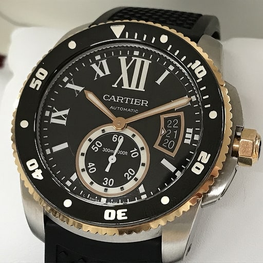 W7100055 カリブルドゥカルティエ ダイバー