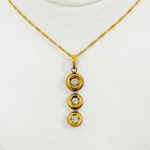 ダイヤモンドネックレス 0.3ct